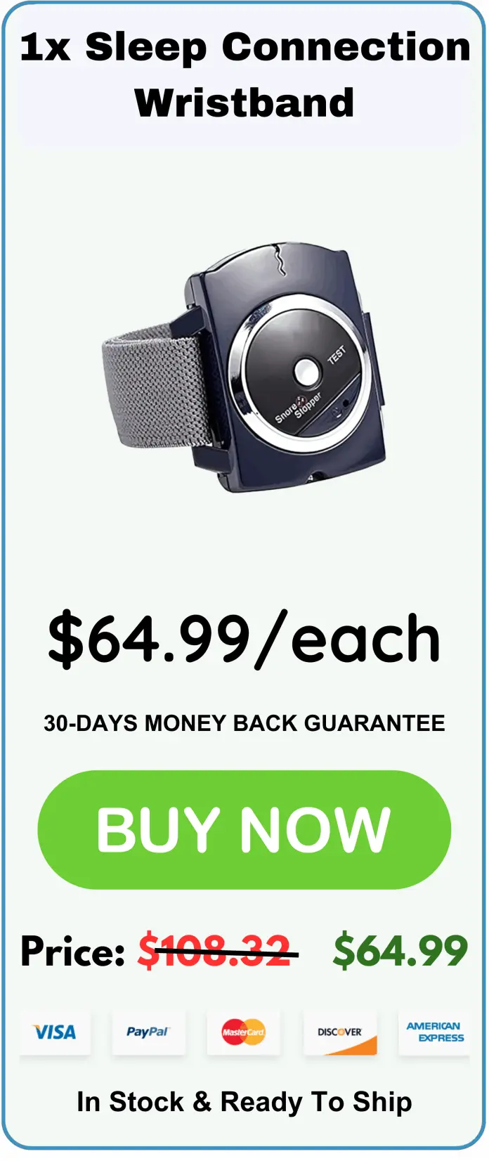 Sleep Connection Wristband price 